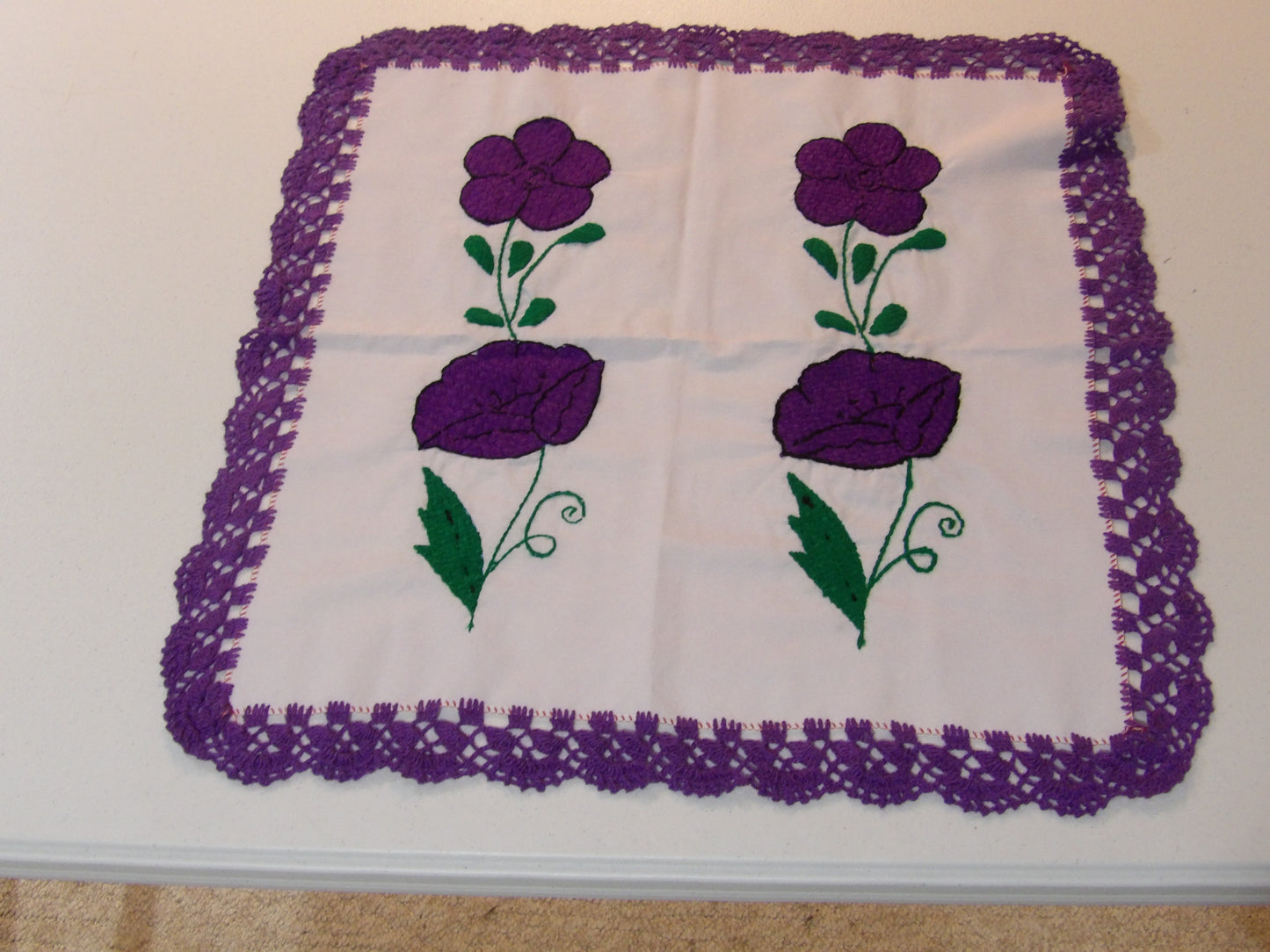 Servilleta bordada / Linen Cloth ( Hand Embroidered )