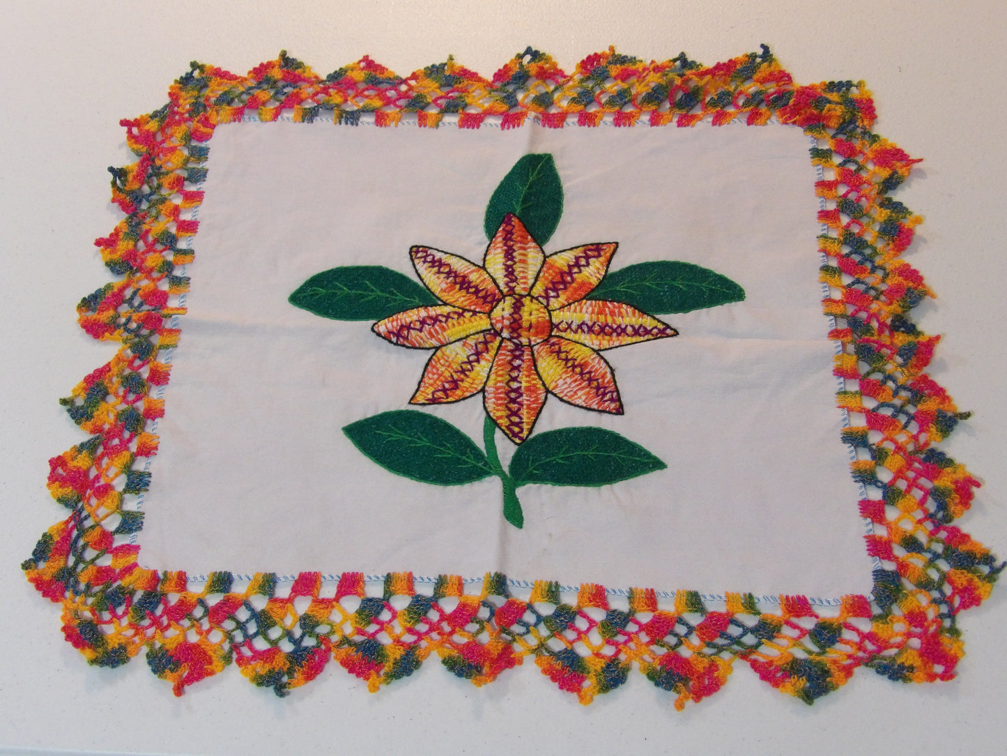 Servilletas Bordadas / Hand Embroidered Linen Cloths