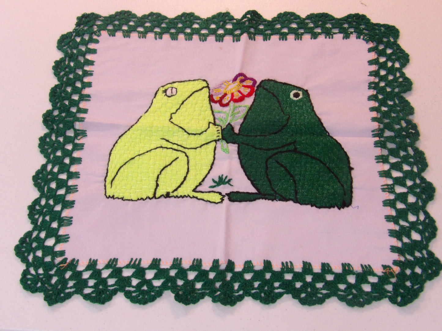 Servilletas Bordadas / Hand Embroidered Linen Cloths