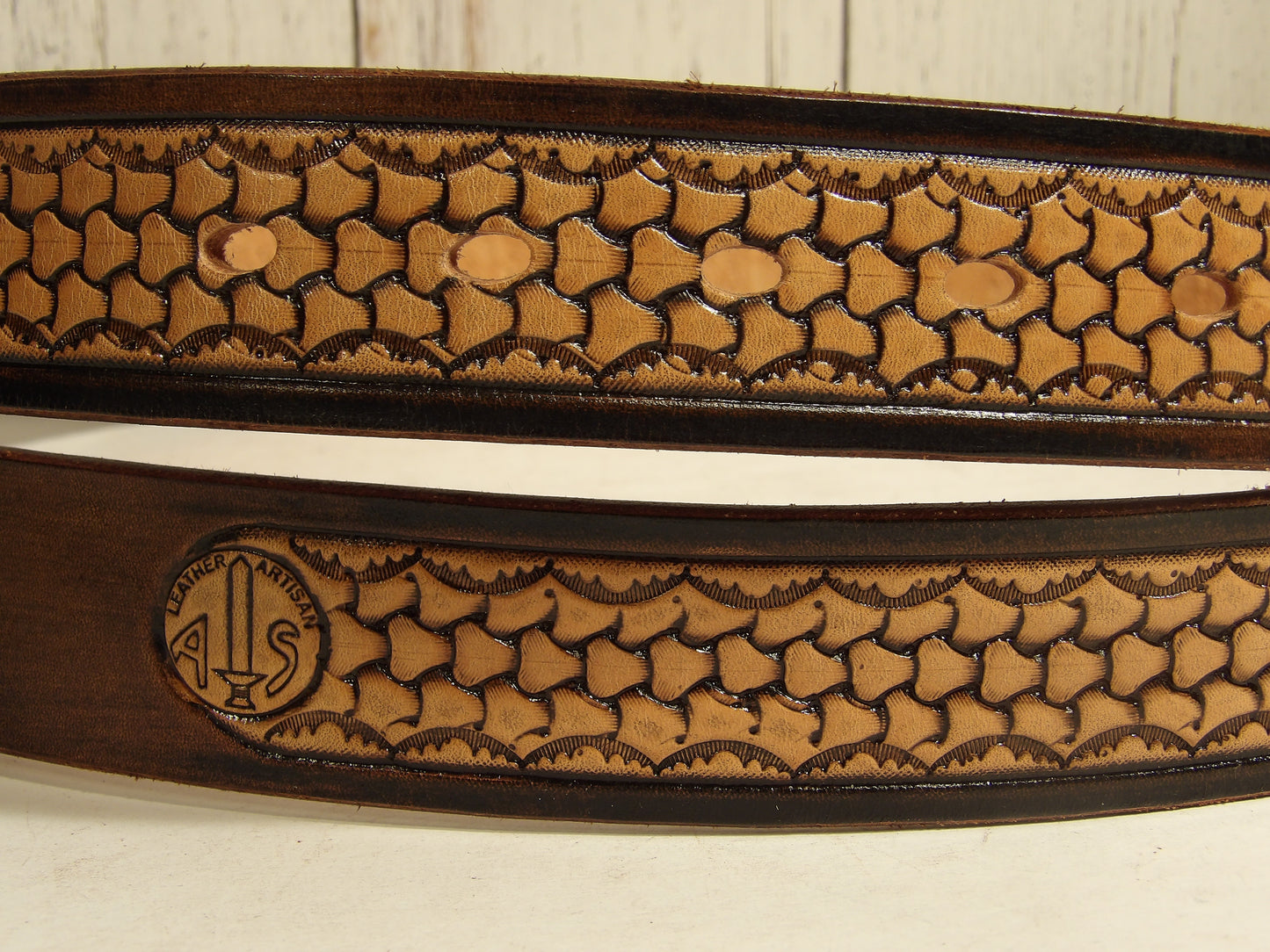 Cinturon Vaquero para hombre / Cowboy leather belt for Men
