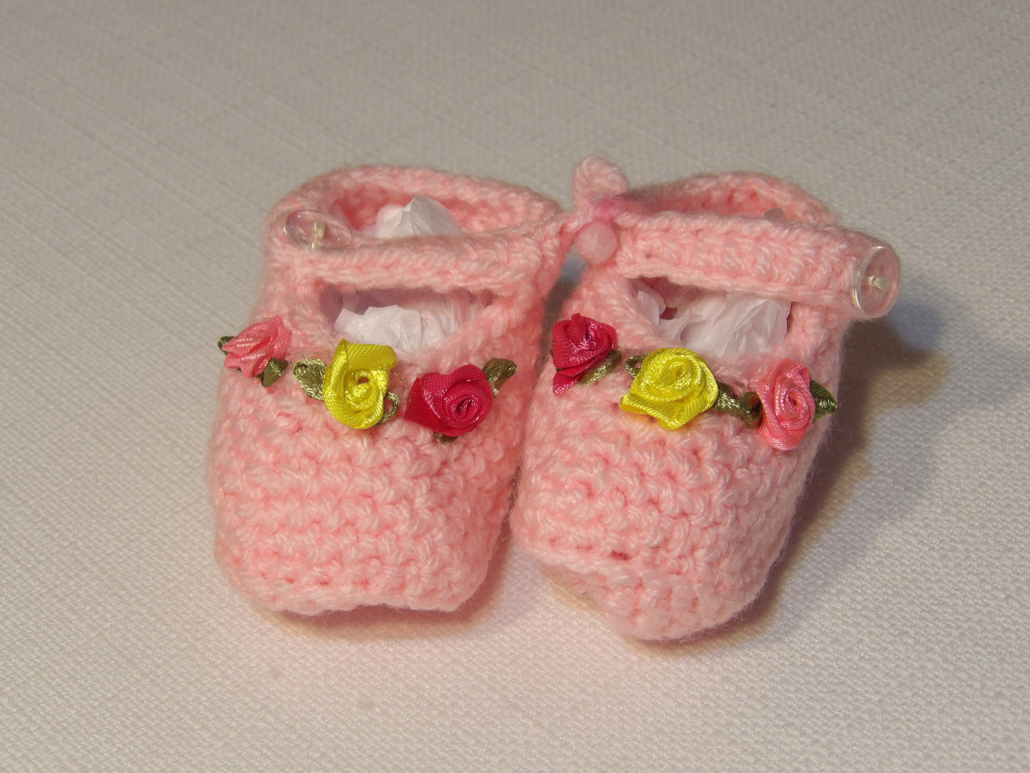 Handmade baby shoes (zapatitos de bebe tejidos a mano)