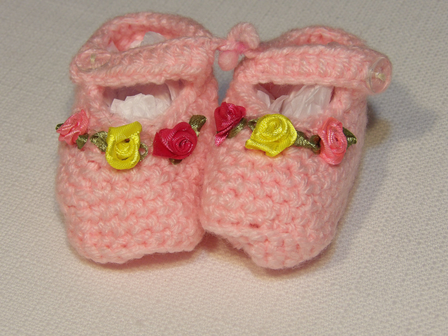 Handmade baby shoes (zapatitos de bebe tejidos a mano)