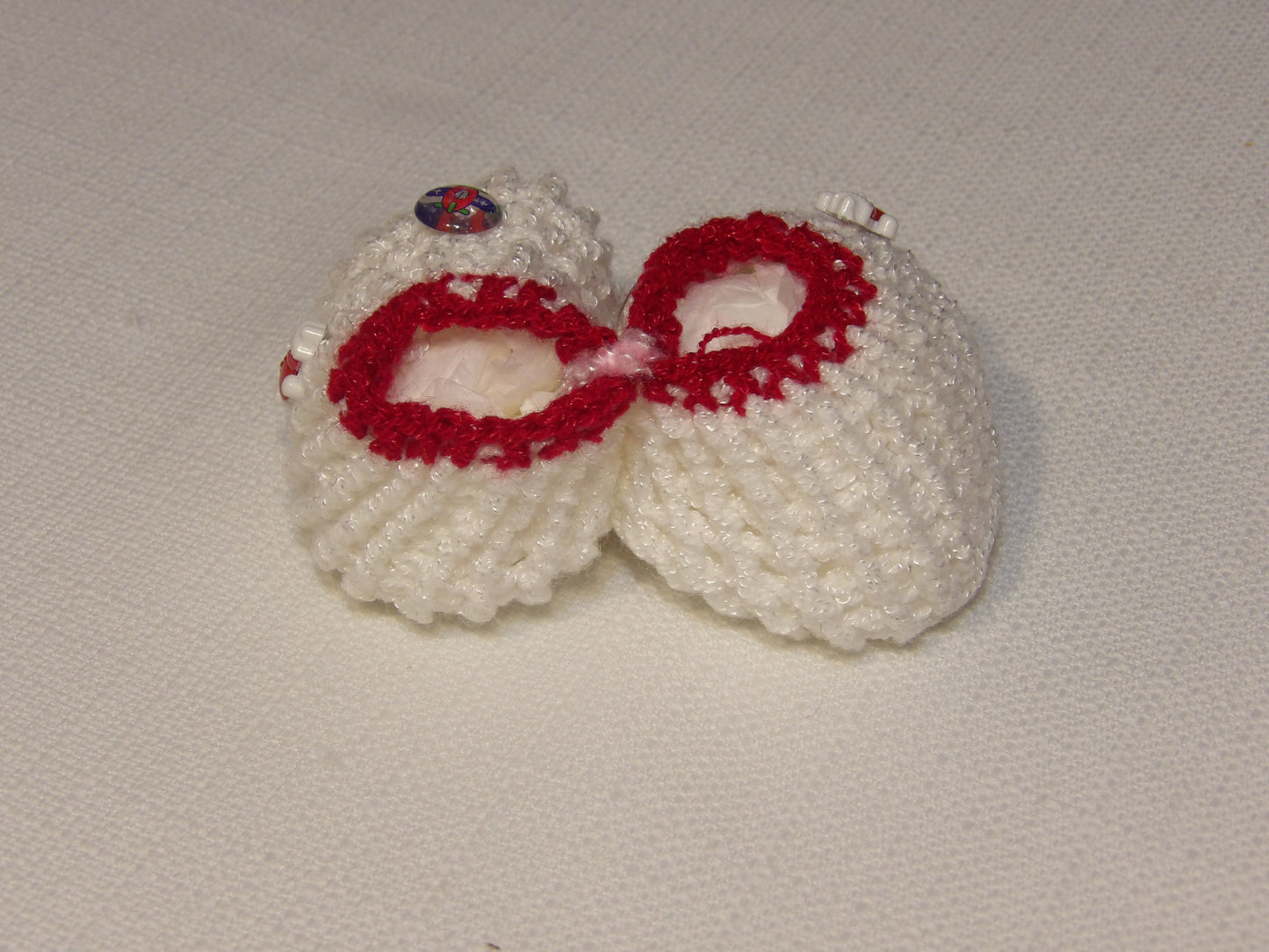 Handmade baby shoes (zapatitos de bebe tejidos a mano)