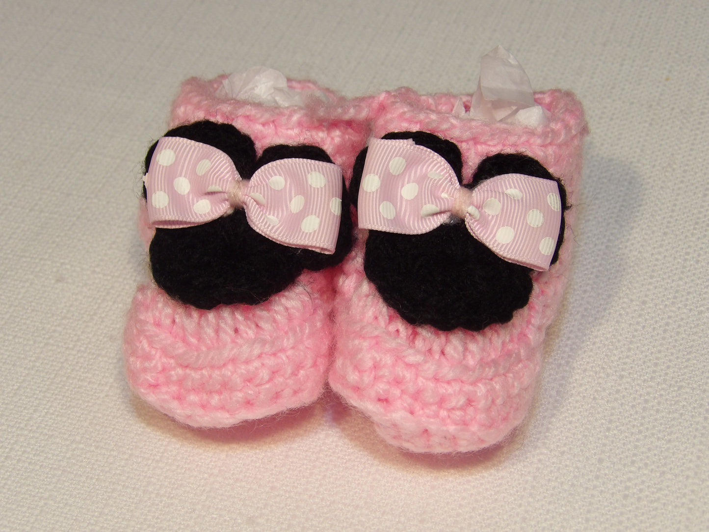 Handmade baby shoes (zapatitos de bebe tejidos a mano)