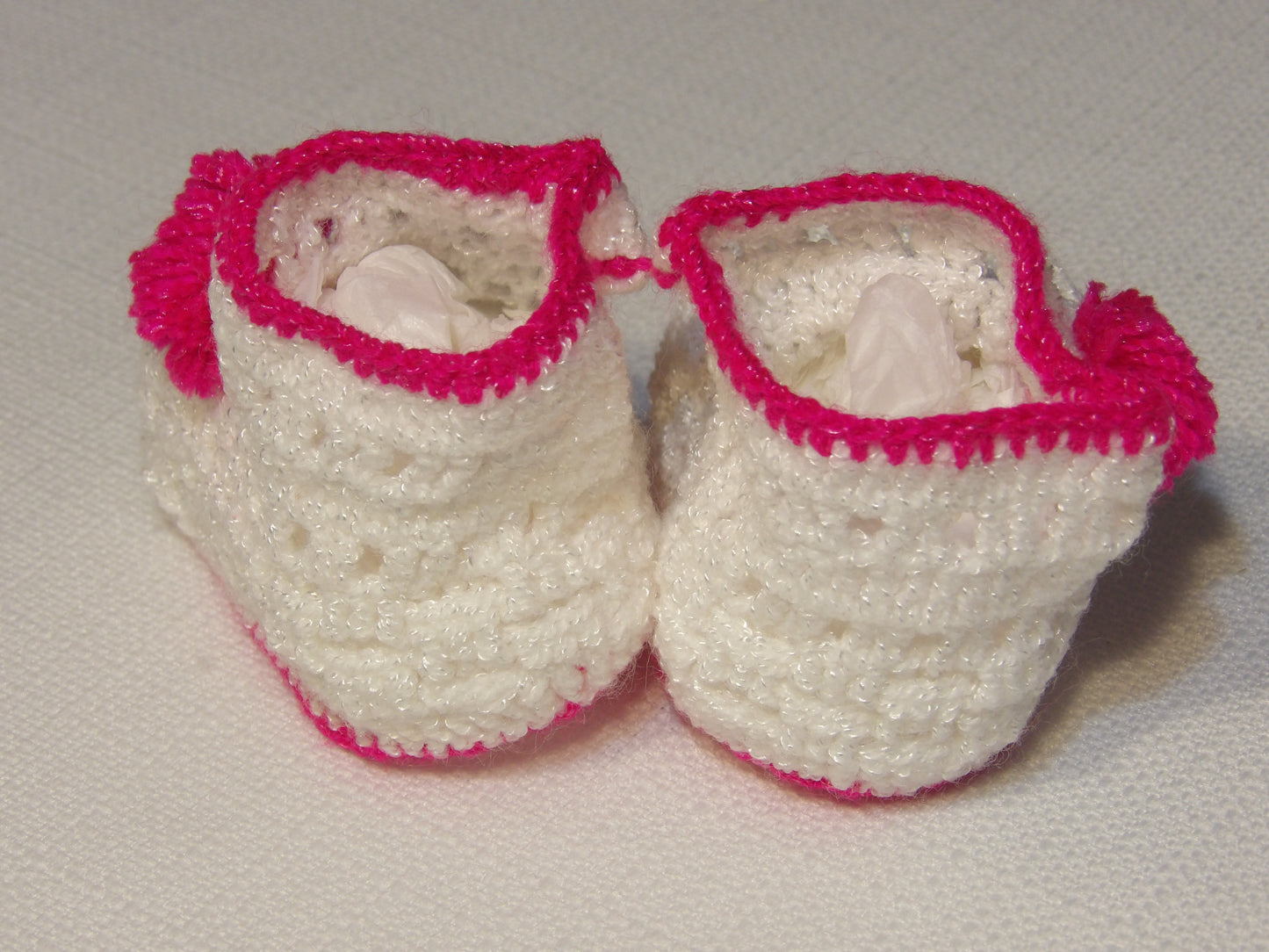 Handmade baby shoes (zapatitos de bebe tejidos a mano)