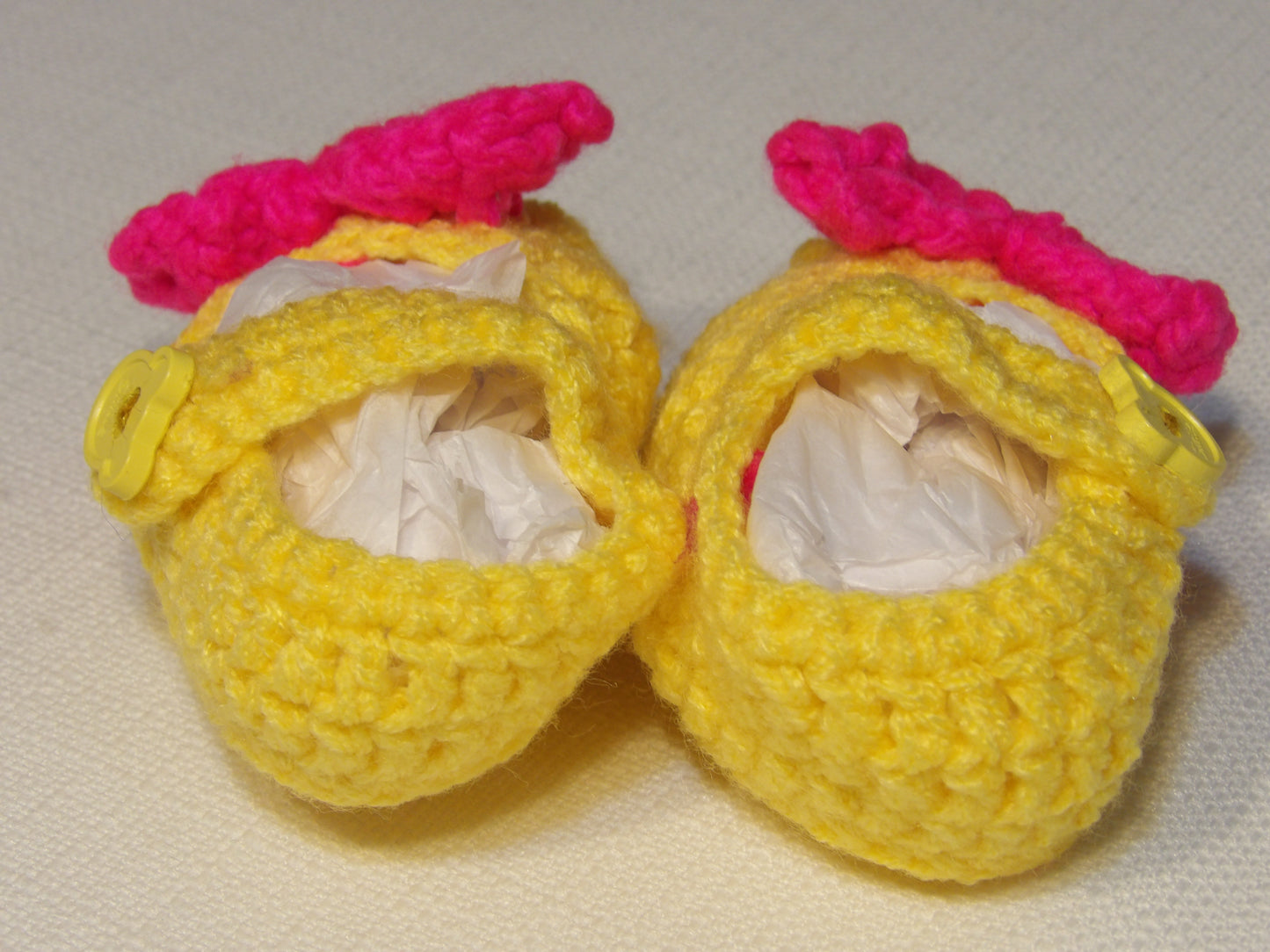 Handmade baby shoes (zapatitos de bebe tejidos a mano)