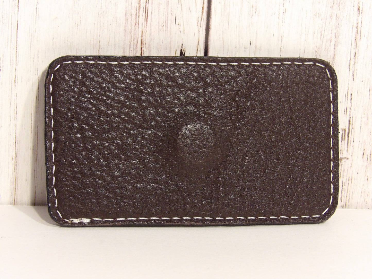 Leather magnet reminders ( check the bread )