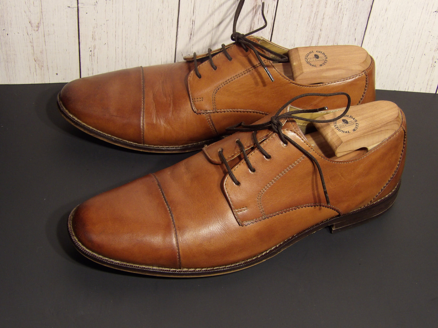 Leather shoes ( Florsheim ) Brown