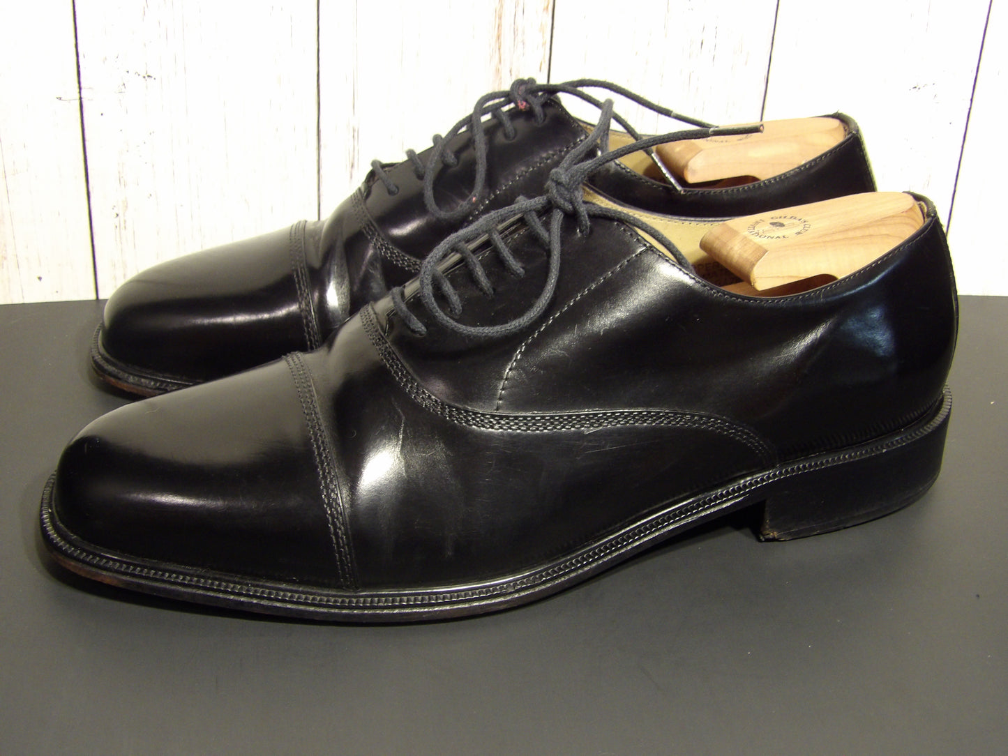 Men's Leather Shoes ( Stacy Adams ) Black