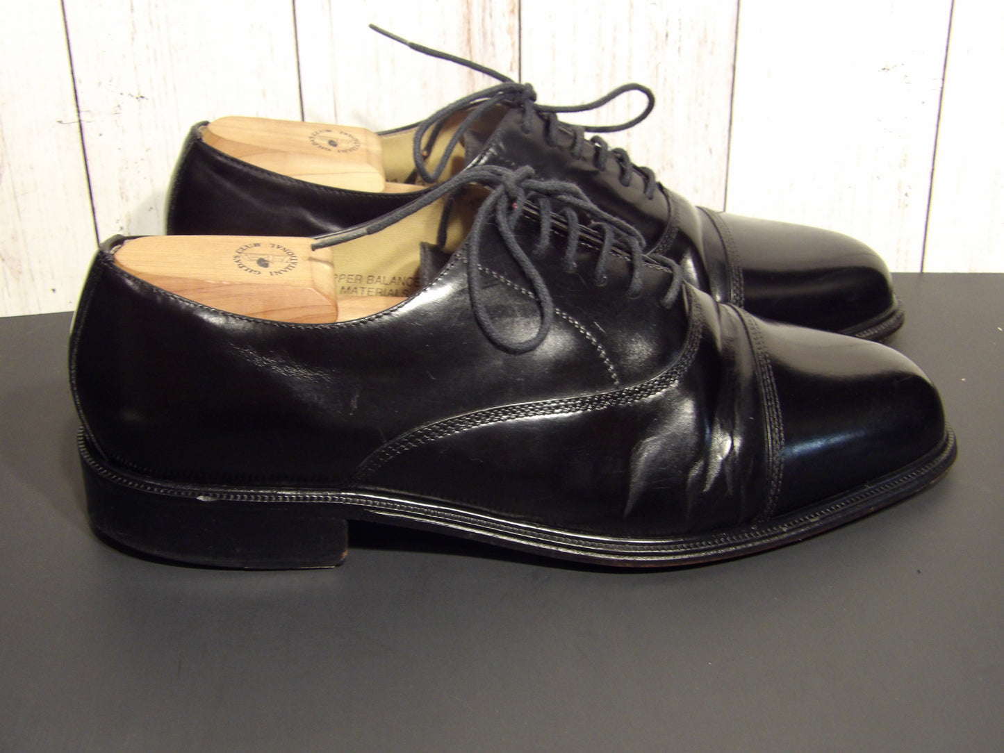 Men's Leather Shoes ( Stacy Adams ) Black