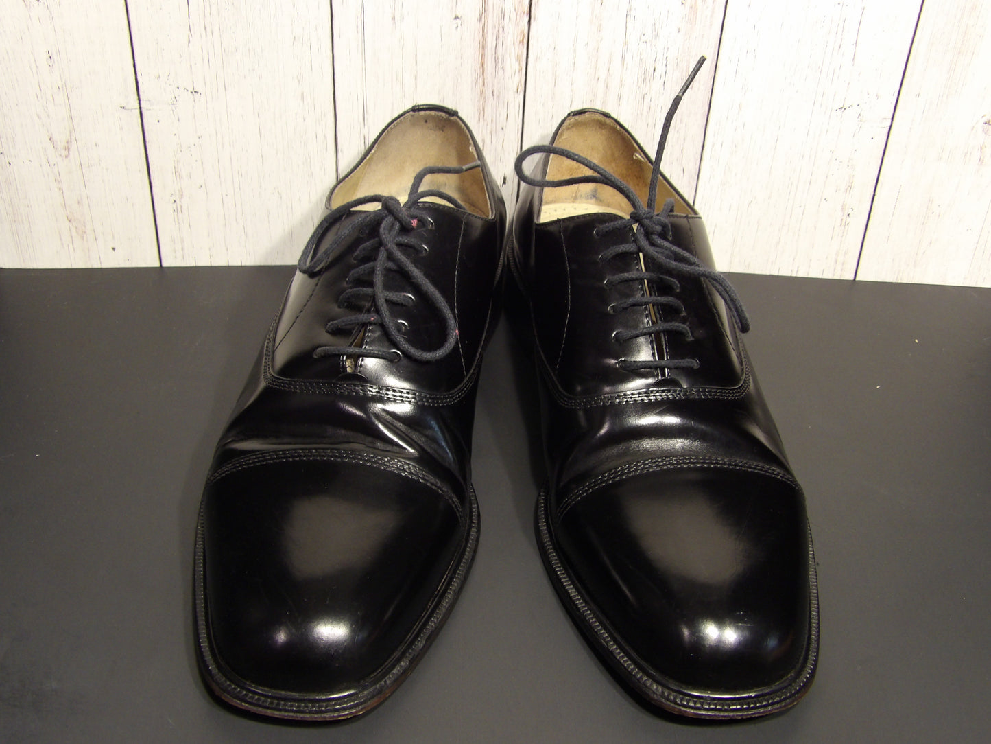 Men's Leather Shoes ( Stacy Adams ) Black