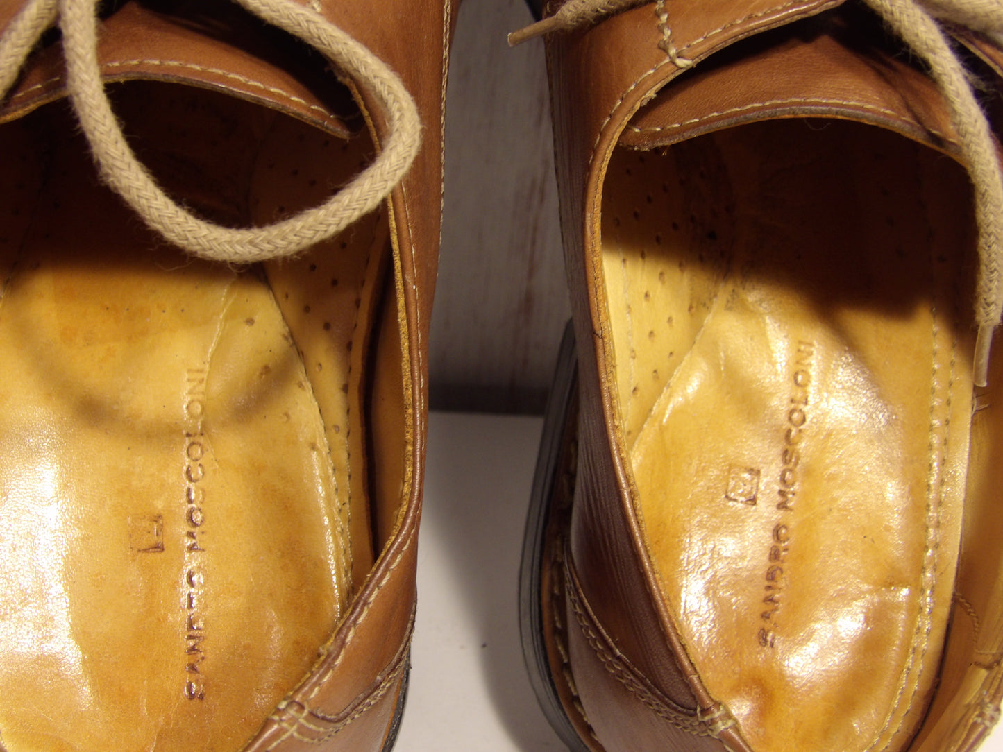 Men's leather shoes ( Sandro Moscolini )