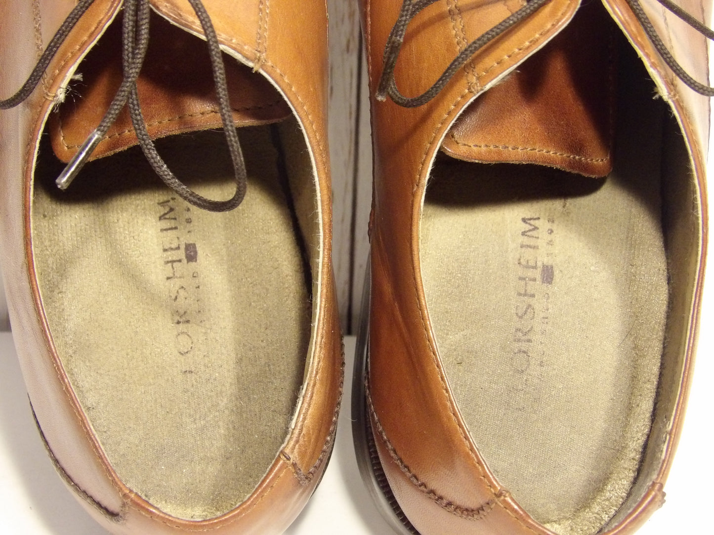 Leather shoes ( Florsheim ) Brown