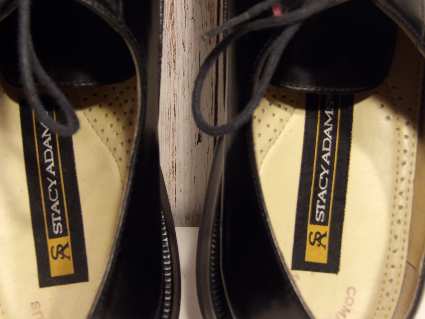 Men's Leather Shoes ( Stacy Adams ) Black