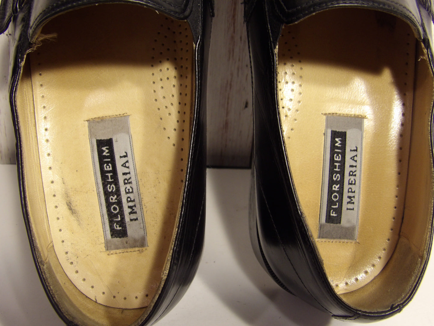 Men's Leather Shoes ( Florsheim Imperial ) Black
