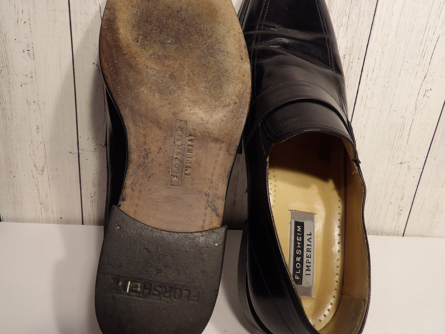 Men's Leather Shoes ( Florsheim Imperial ) Black