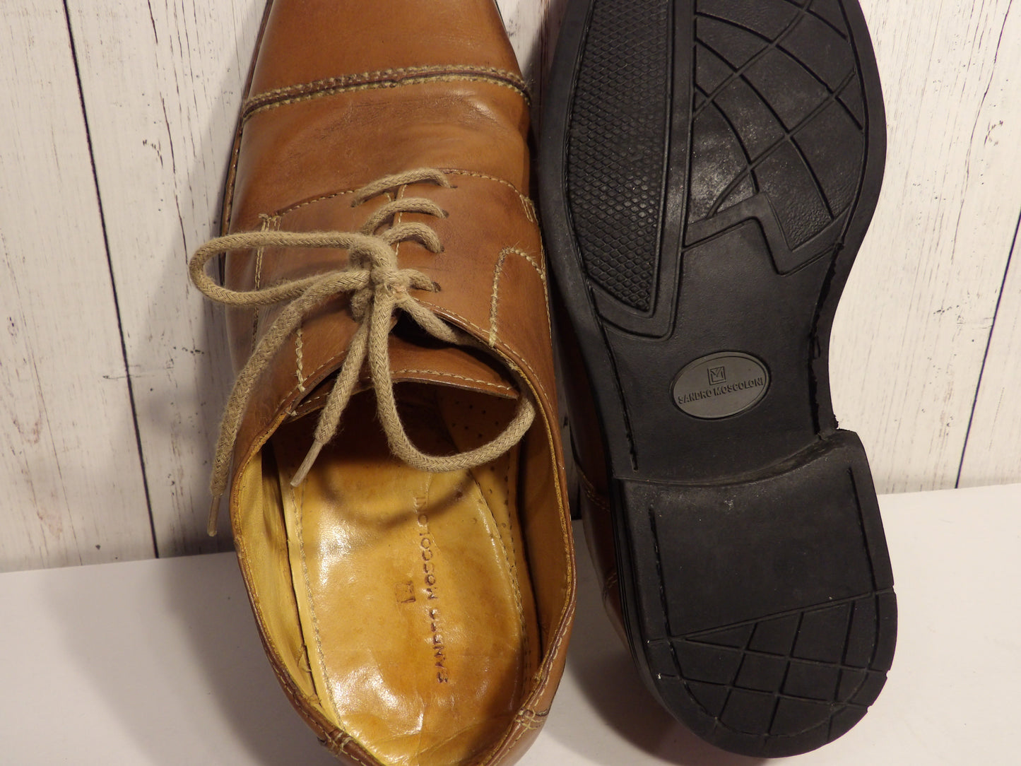 Men's leather shoes ( Sandro Moscolini )