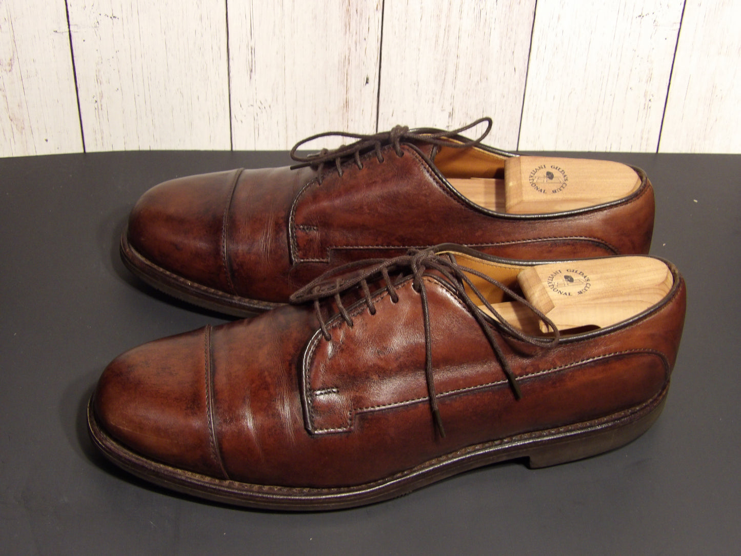 Men's leather shoes ( Allen Edmonds ) Dark Brown