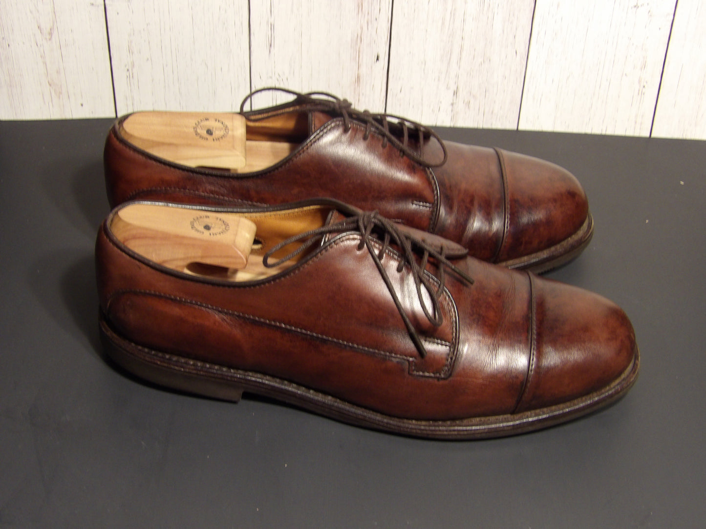 Men's leather shoes ( Allen Edmonds ) Dark Brown