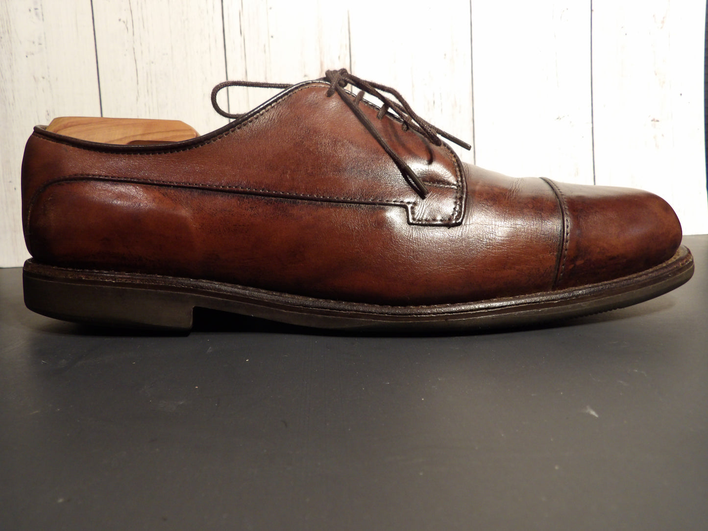 Men's leather shoes ( Allen Edmonds ) Dark Brown