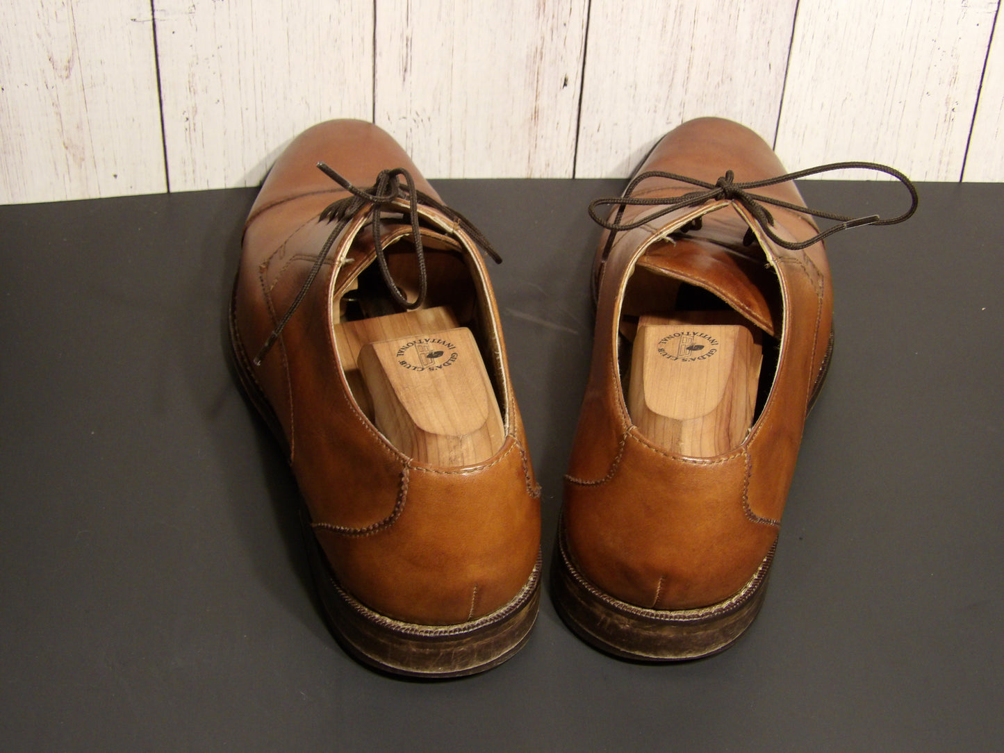 Leather shoes ( Florsheim ) Brown